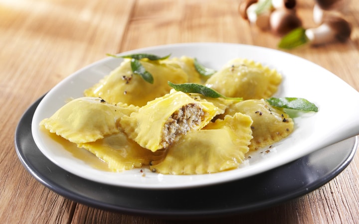 Raviolis aux cèpes (Numéro d’article 01644)