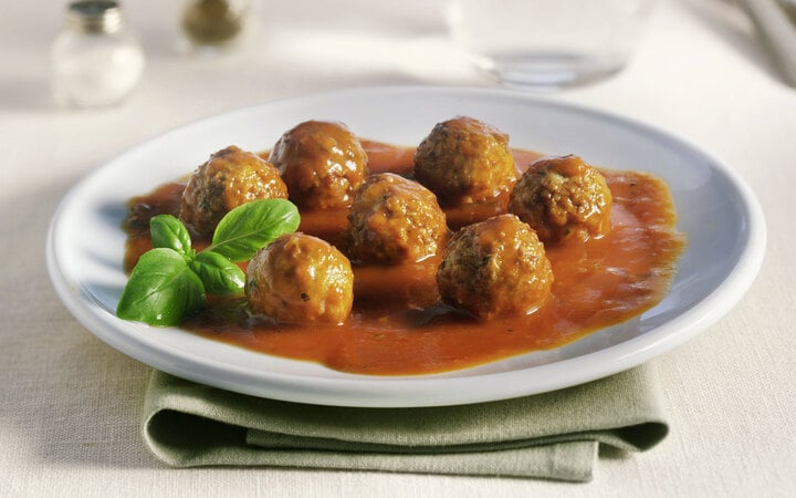 Boulettes de viande sauce à la tomate (Numéro d’article 12204)