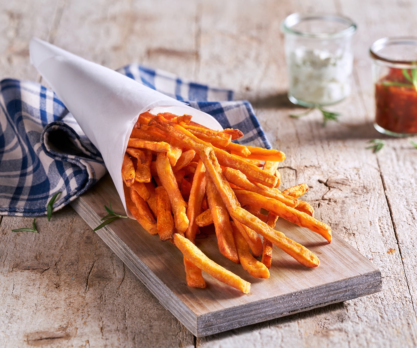 Frites de Patate Douce au Four - Free The Pickle